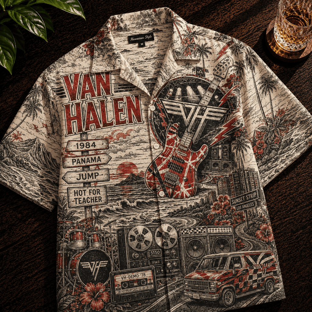 PREMIUM VHL HAWAIIAN SHIRT LNTH