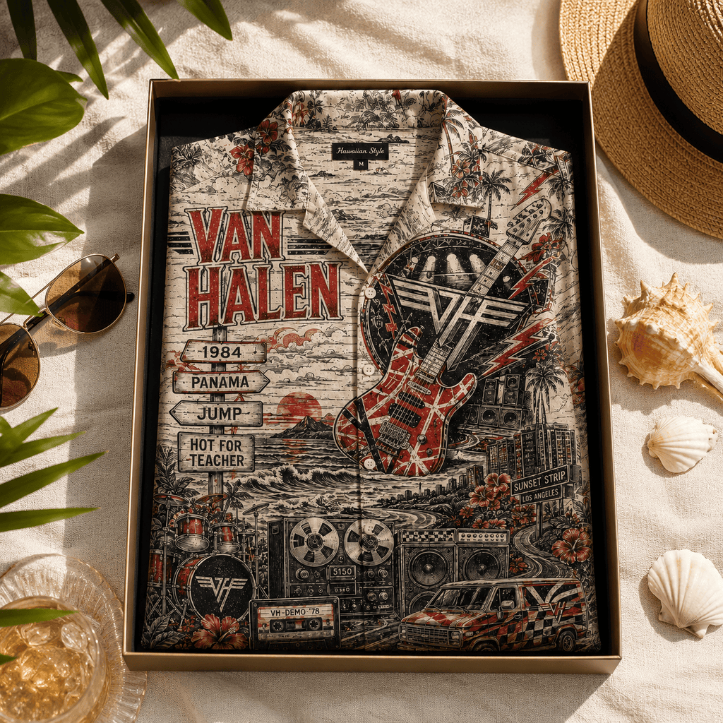 PREMIUM VHL HAWAIIAN SHIRT LNTH