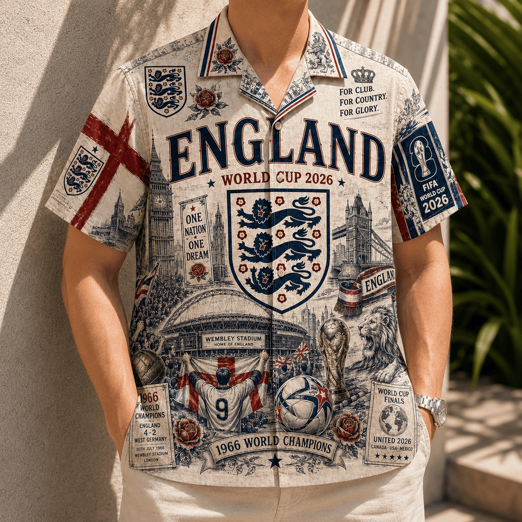 PREMIUM ENG HAWAIIAN SHIRT PDL
