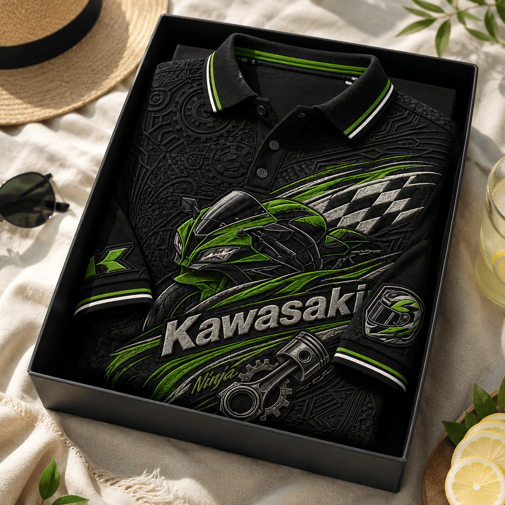 PREMIUM KWSK EMBOSS POLO SHIRT HQH