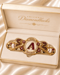 AZDB Elegant Gold Hair Clip For Women TMH