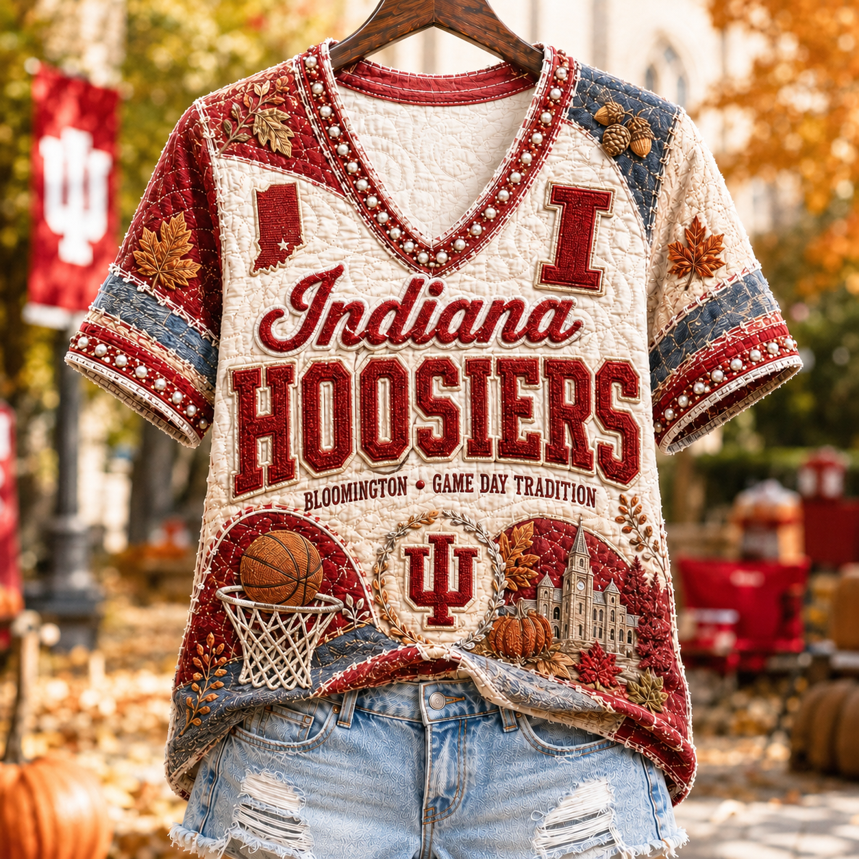 Premium IDH V-neck Shirt NTVA