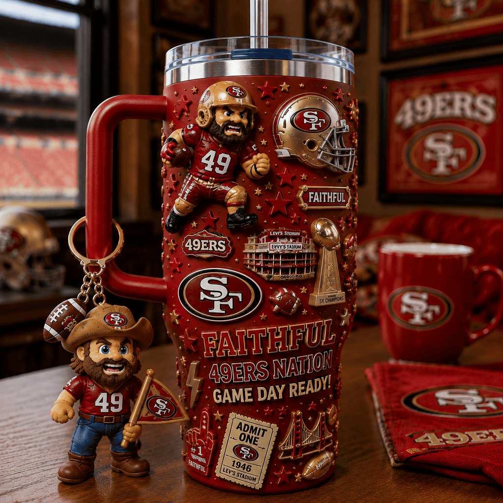 SF49 40oz Tumbler With Handle DNBN