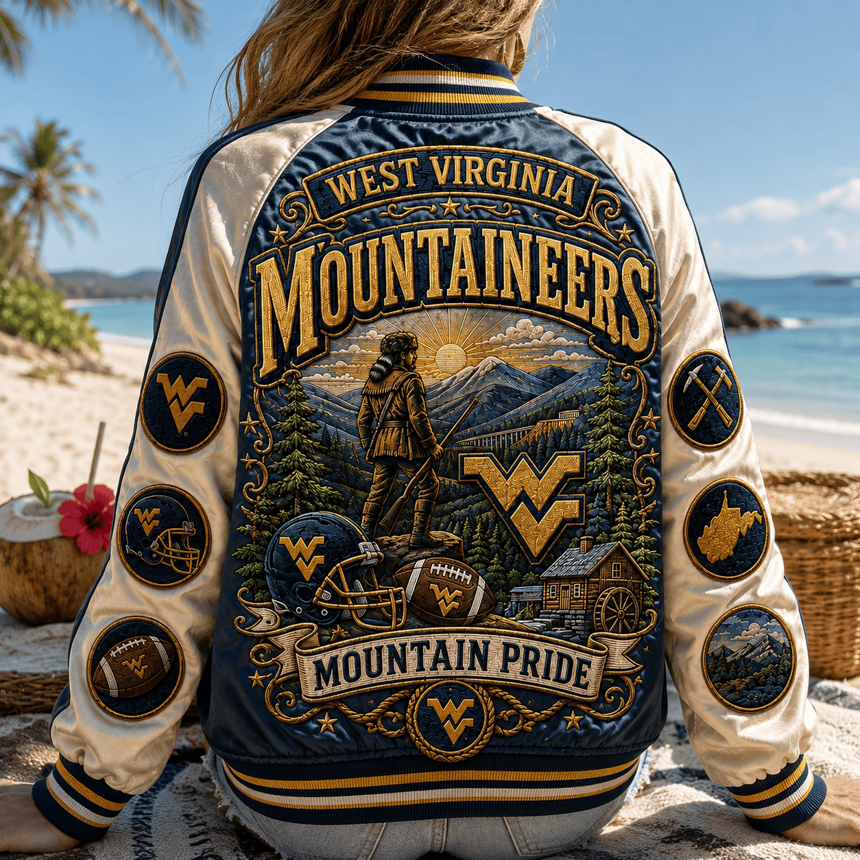 PREMIUM WVM SATIN BASEBALL JACKET PDL